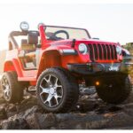 Veliki džip 4x4 Jeep Wrangler na akumulator - crveni, BJ938 - Slika 2