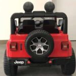 Veliki džip 4x4 Jeep Wrangler na akumulator - crveni, BJ938 - Slika 4