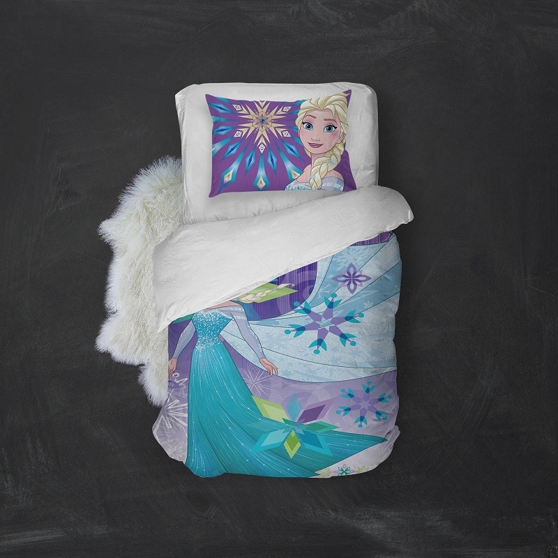 Dečija posteljina Frozen ljubičasta P-006 Dečija posteljina Frozen ljubičasta PP-006