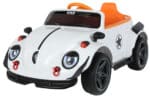 Auto za decu Retro Buba TS-22-4R na akumulator - beli – slika 2