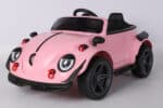 Auto za decu Retro Buba TS-22-4R na akumulator - roze - Slika 2