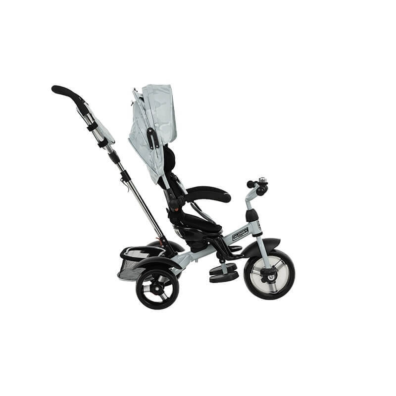 Dečiji tricikl Alonsy (3) Tricikl za decu Alonsy 3u1 sa obaranjem naslona i rotirajućim sedištem Kikka Boo mint camouflage, kkb20118 - Slika 3