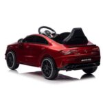 Dečiji auto Mercedes CLA 45 AMG sa kožnim sedištem i mekanim gumama - crveni, BJMX628 - Slika 3