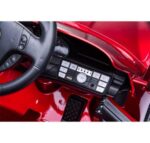 Dečiji auto Maserati Gran Cabrio sa kožnim sedištem i mekim gumama - crveni - Slika 4