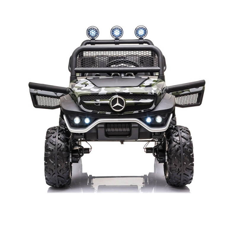 Dečiji džip Mercedes Unimog 4x4 maslinasti Dečiji džip Mercedes Unimog 4x4