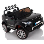 Dečiji auto DVOSED Land Rover Happer 4x4 sa mekim gumama i kožnim sedištem - crni, BJ 601 - Slika 2