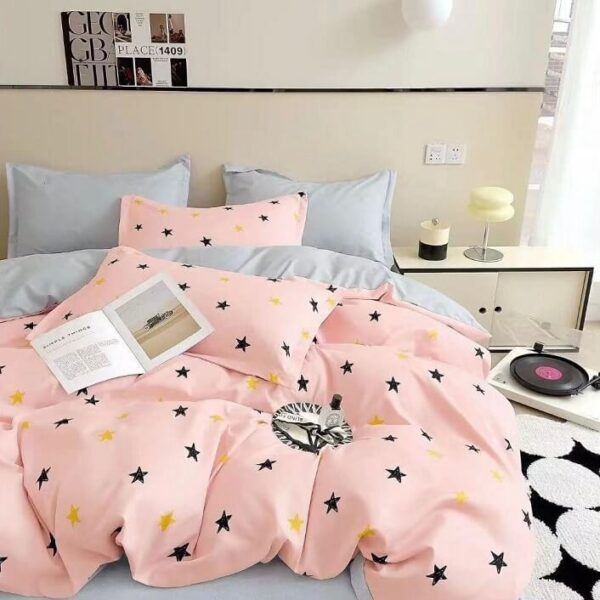 Posteljina Zvezdice roze AP-008
