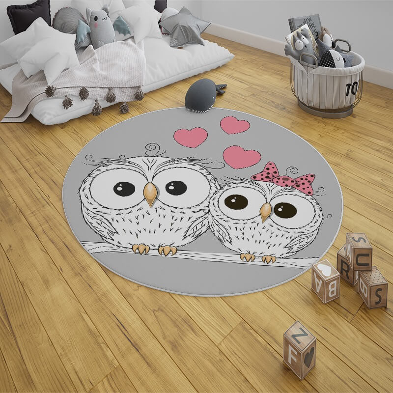 Tepih za decu Dve sove Tepih za decu Dve sove