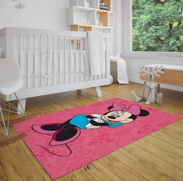 Tepih za decu Minnie roze