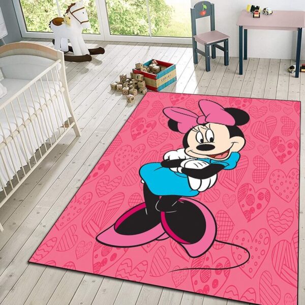 Tepih za decu Minnie roze