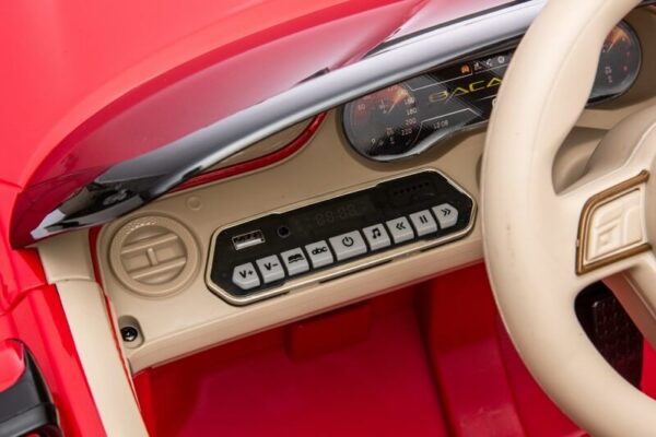 Auto na akumulator Bentley crveni