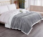 Plišano ćebe Paris - Sivo