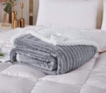 Plišano ćebe Paris - Sivo - Slika 2