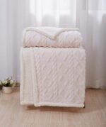 Plišano ćebe Venedik - Svetlo bež