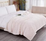 Plišano ćebe Venedik - Svetlo bež