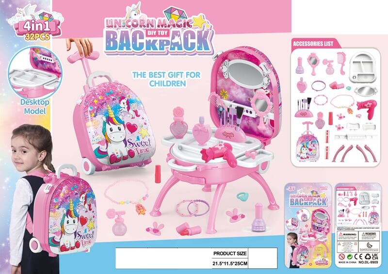 Set za ulepšavanje 987845 (2) Set za ulepšavanje u koferu Jednorog 987845 - Slika 2