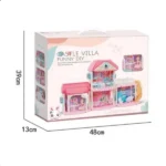 Vila na sprat sa nameštajem i figurama 101751 - Slika 3