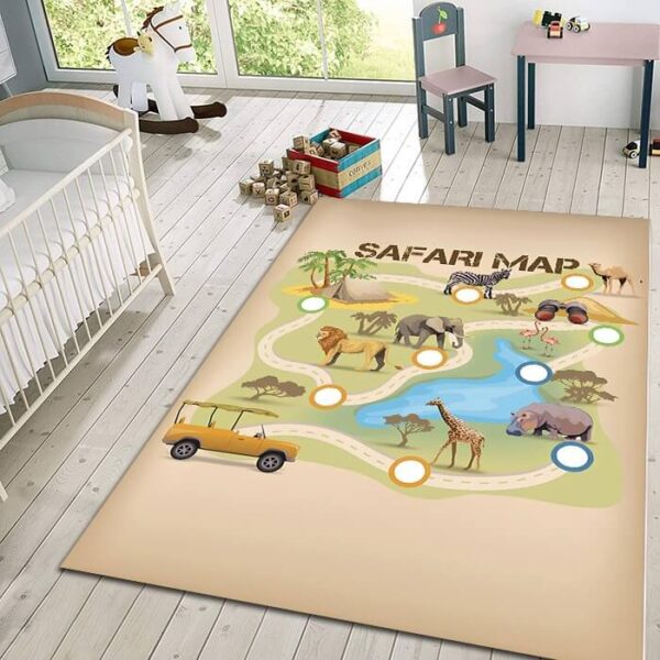 Dečiji tepih Safari map TG-211