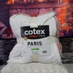 Plišano ćebe Paris roze