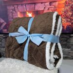 Plišano ćebe Venedik braon