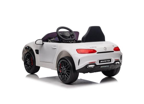Dečiji auto Mercedes GTR beli