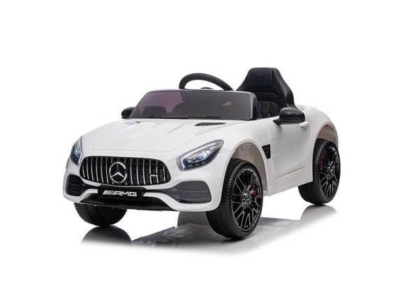 Licencirani dečiji auto Mercedes GTR na akumulator 12V - beli - Slika 3