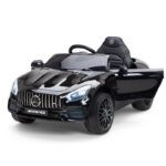 Licencirani dečiji auto Mercedes GTR na akumulator 12V - crni - Slika 2