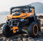 Dečiji Džip na Akumulator QQ-01 (12V) SM-24303 - Narandžasti - Slika 2