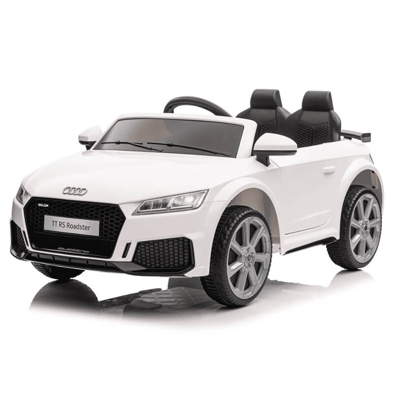 auto-na-akumulator-audi-tt-beli-2 Licencirani dečiji auto Audi TT RS na akumulator - beli, SM-24401A