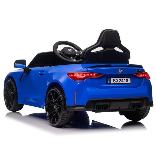 Licencirani dečiji auto BMW M4 na akumulator (12V) - plavi, SM-24402A - Slika 3