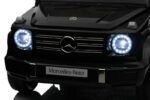 Džip 4×4 Mercedes Benz G500 sa mekim gumama i kožnim sedištem - Crni - Slika 3