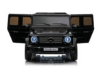 Džip 4×4 Mercedes Benz G500 sa mekim gumama i kožnim sedištem - Crni - Slika 5