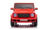 Džip 4×4 Mercedes Benz G500 sa mekim gumama i kožnim sedištem - Crveni - Slika 5