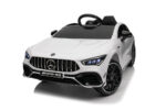 Auto Mercedes 4x4 CLA 45 AMG sa mekim gumama i kožnim sedištem - Beli - Slika 2