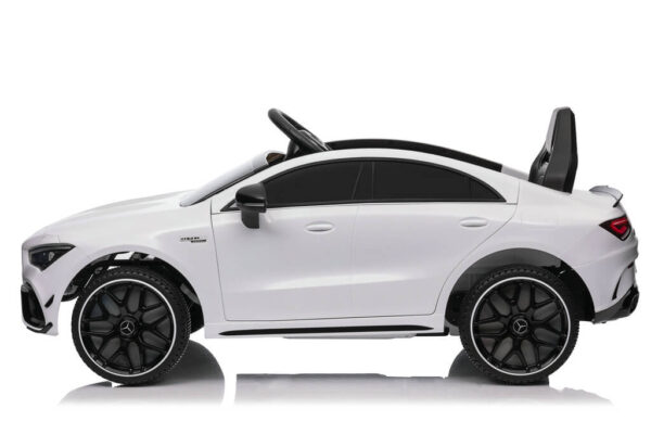 Auto Mercedes 4x4 CLA 45 AMG sa mekim gumama i kožnim sedištem - Beli - Slika 5