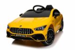 Auto Mercedes 4x4 CLA 45 AMG sa mekim gumama i kožnim sedištem - Žuti - Slika 2