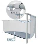 Bazen 305x76cm Prism Frame