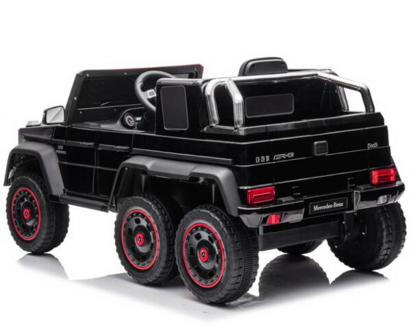 Džip Mercedes-Benz G 63 AMG 6x6 na akumulator 2210 - Crni - Slika 2