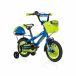 Dečija bicikla 12'' Fitness plavo-zelena SM-12106 - Slika 2