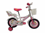 Dečija bicikla 12'' Ice-cream roze SM-12102 - Slika 4