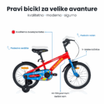 Dečija bicikla 16'' Hiland SM-16011 - Slika 3