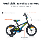 Dečija bicikla 16“ Rockstar SM-16010 - Slika 3