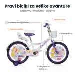Dečija bicikla 20'' Fitness plavo-zeleni SM-20103 - Slika 18