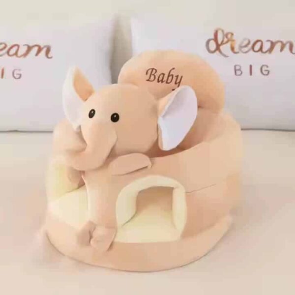 Foteljica za decu Baby Elephant - Braon