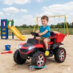 Kamion na akumulator 2214 crveni