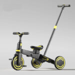 Sklopivi tricikl i balans bicikl 9u1 - Crni, BJ1888 - Slika 2