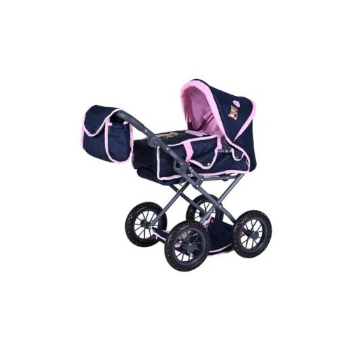 Kolica za lutke Ruby 631351 teget-roze kombinacije boja
