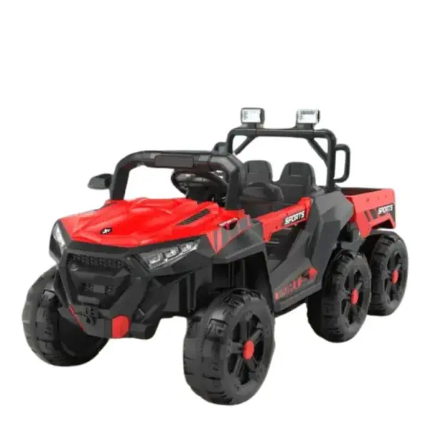 Auto sa prikolicom UTV 2218 crveni