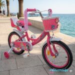 Dečija bicikla sa svetlećim točkovima Girl 1 Carmen TS-16 - Pink