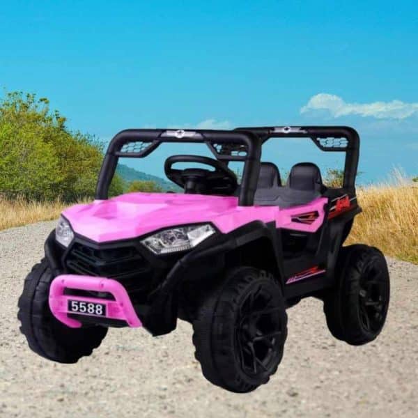 Džip na akumulator 294 roze